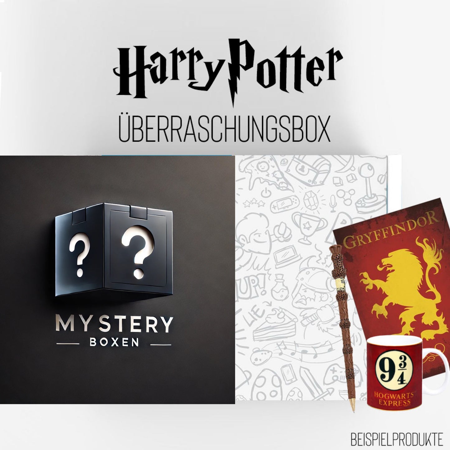 Harry Potter MysteryBoxen wert über 45,-