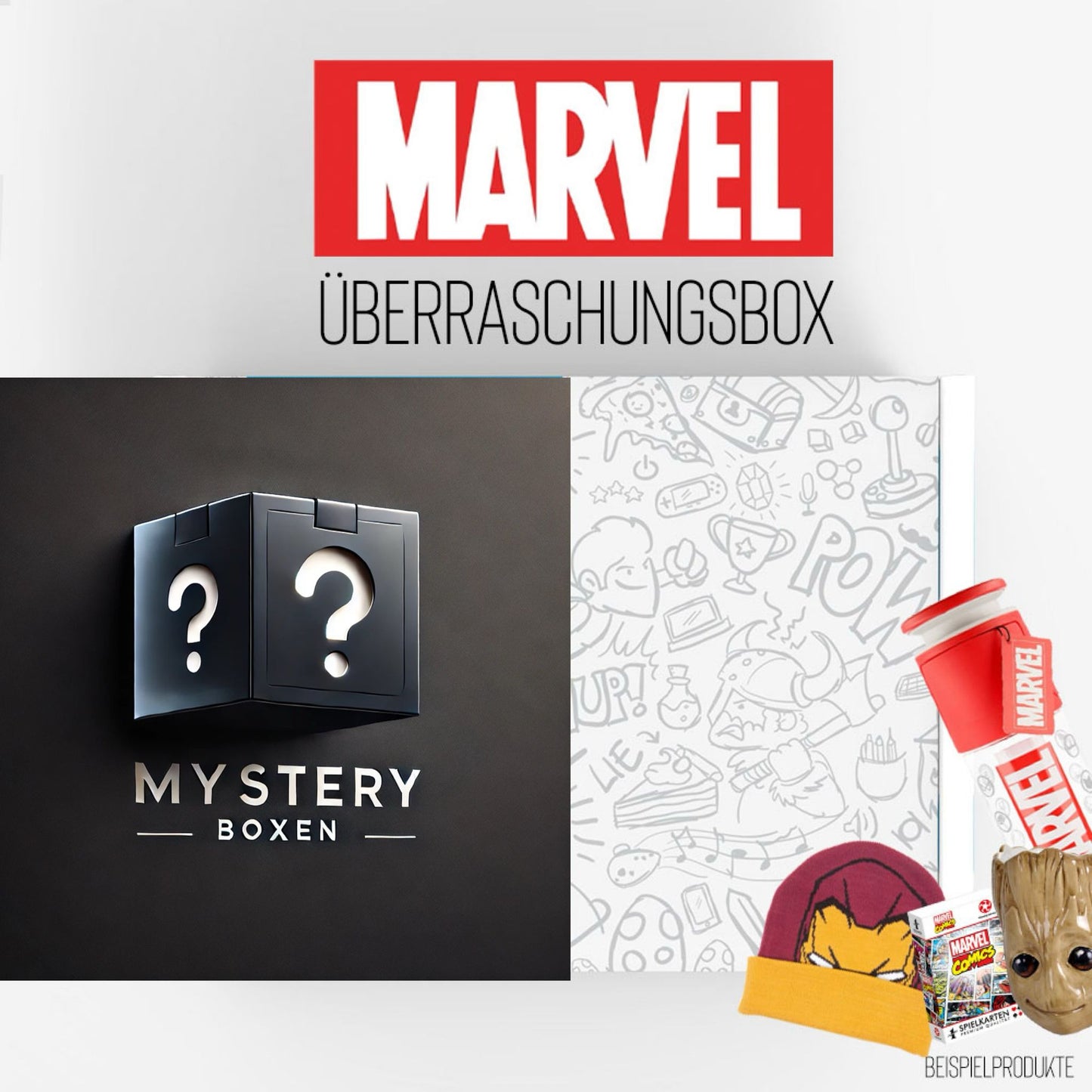 Marvel - MysteryBoxen - Überraschungsbox wert über 45,-
