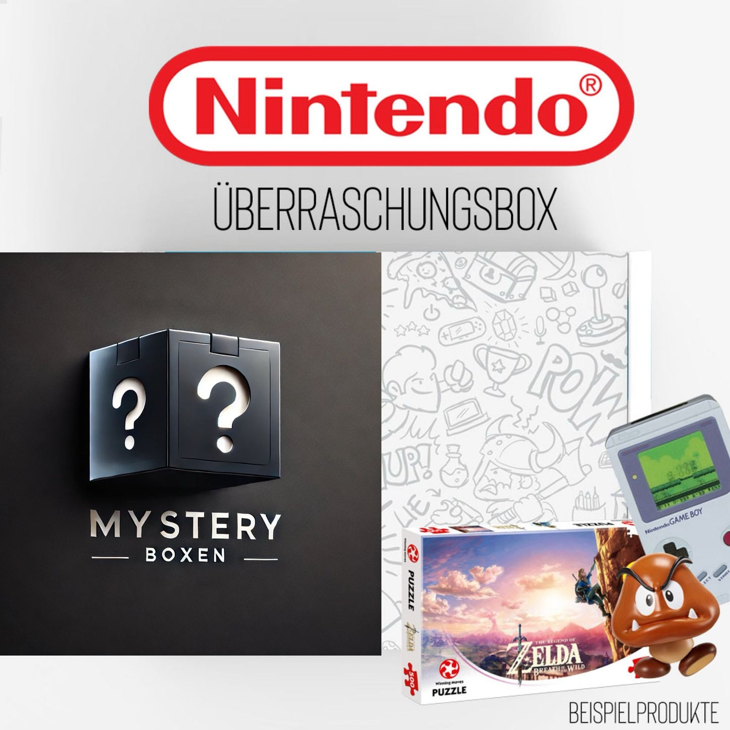 Nintendo - MysteryBoxen - Überraschungsbox wert über 45,-