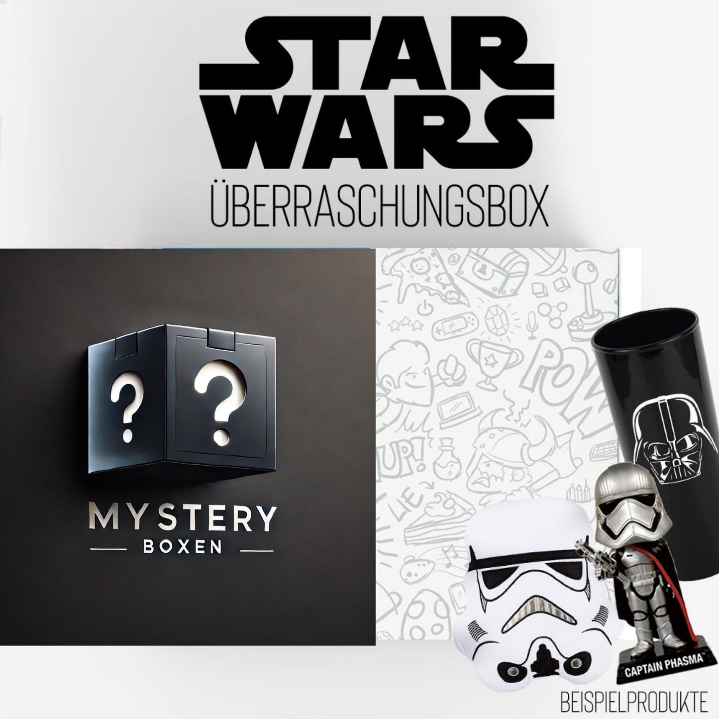 Star Wars - MysteryBoxen - Überraschungsbox wert über 40,-